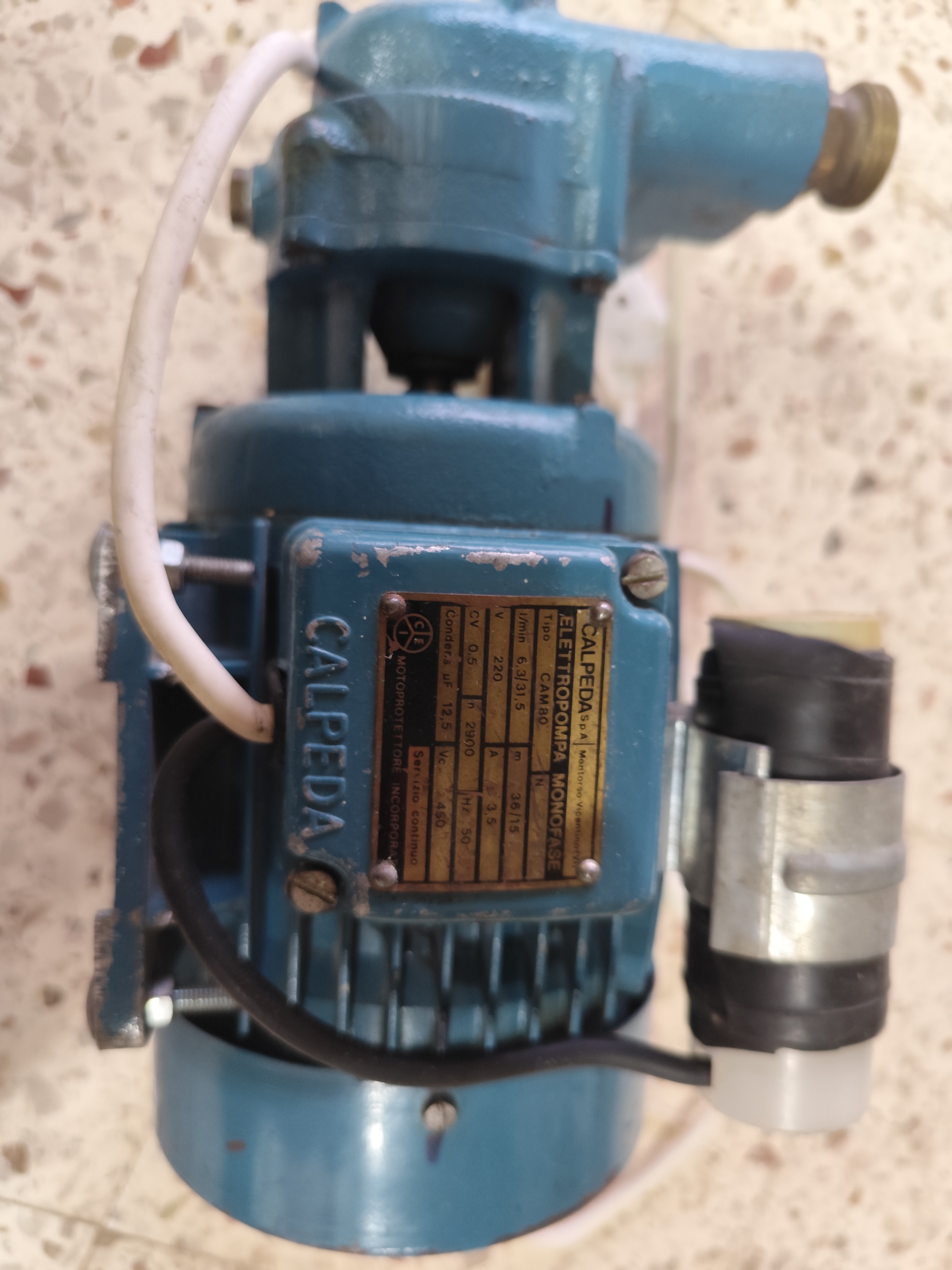 Calpeda elettropompa monofase motore acqua 0.5hp