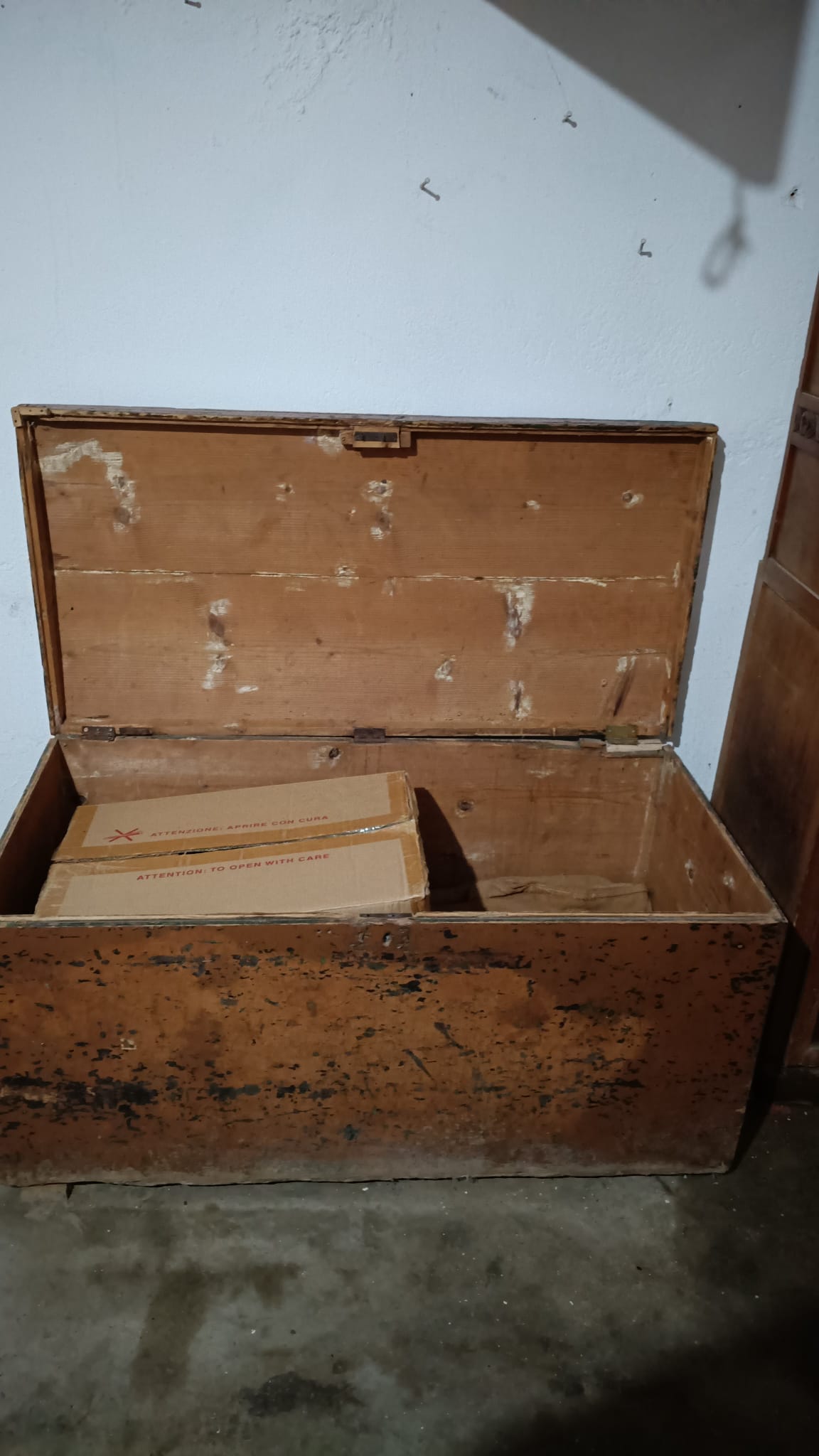 Vintage - Baule in arte povera