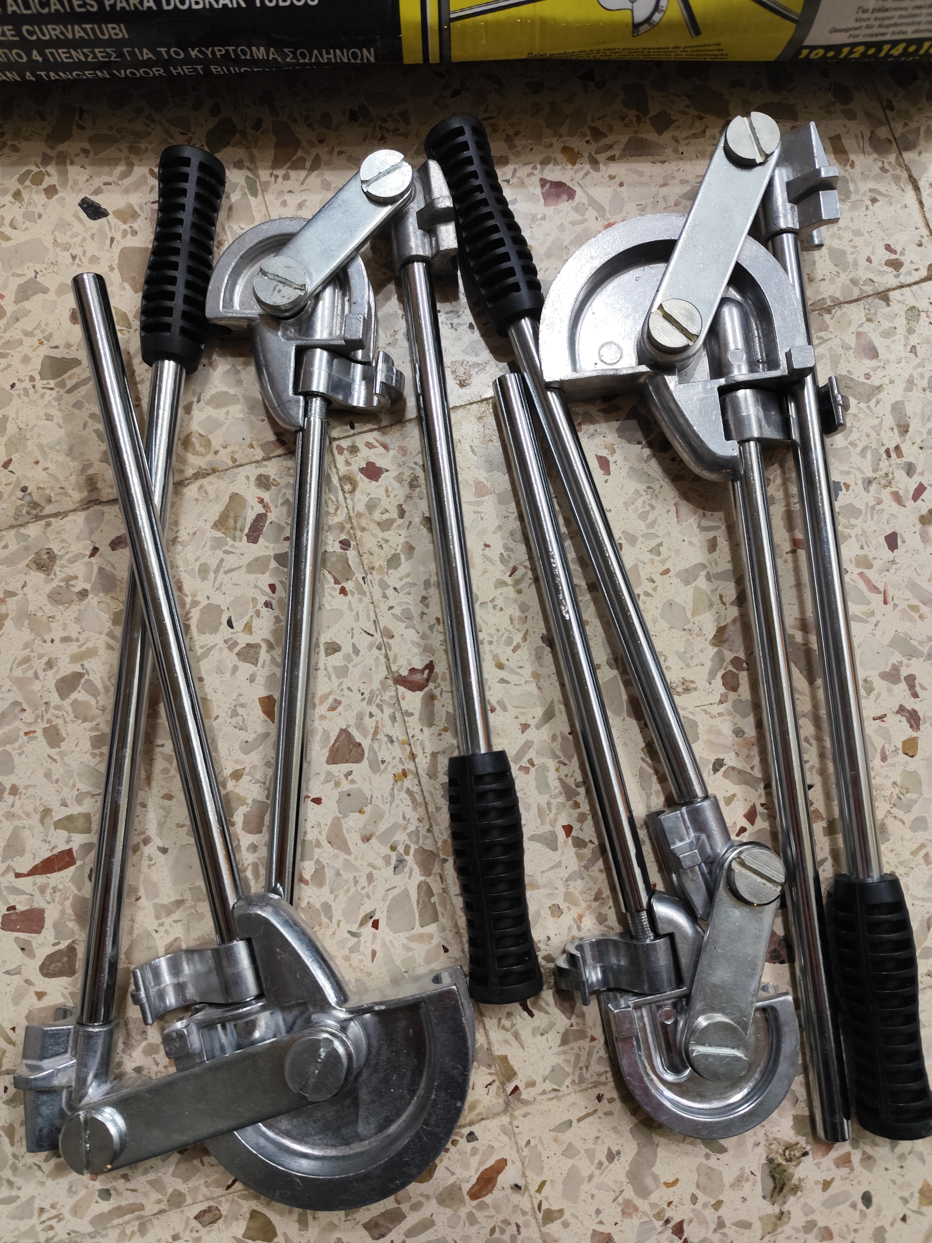 Pinza Piegatubi Curvatubi 4pz