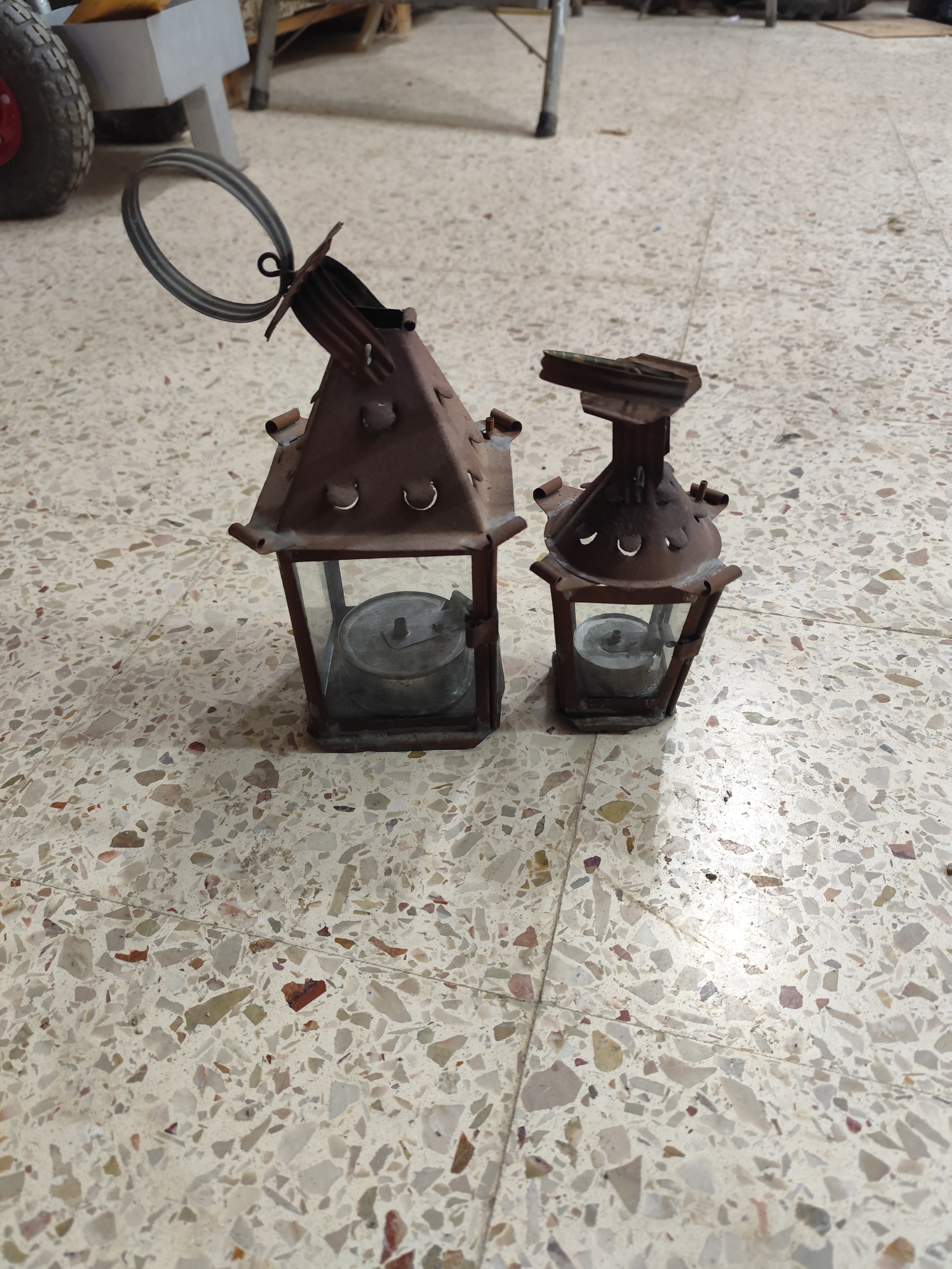 2 lanterne decorative