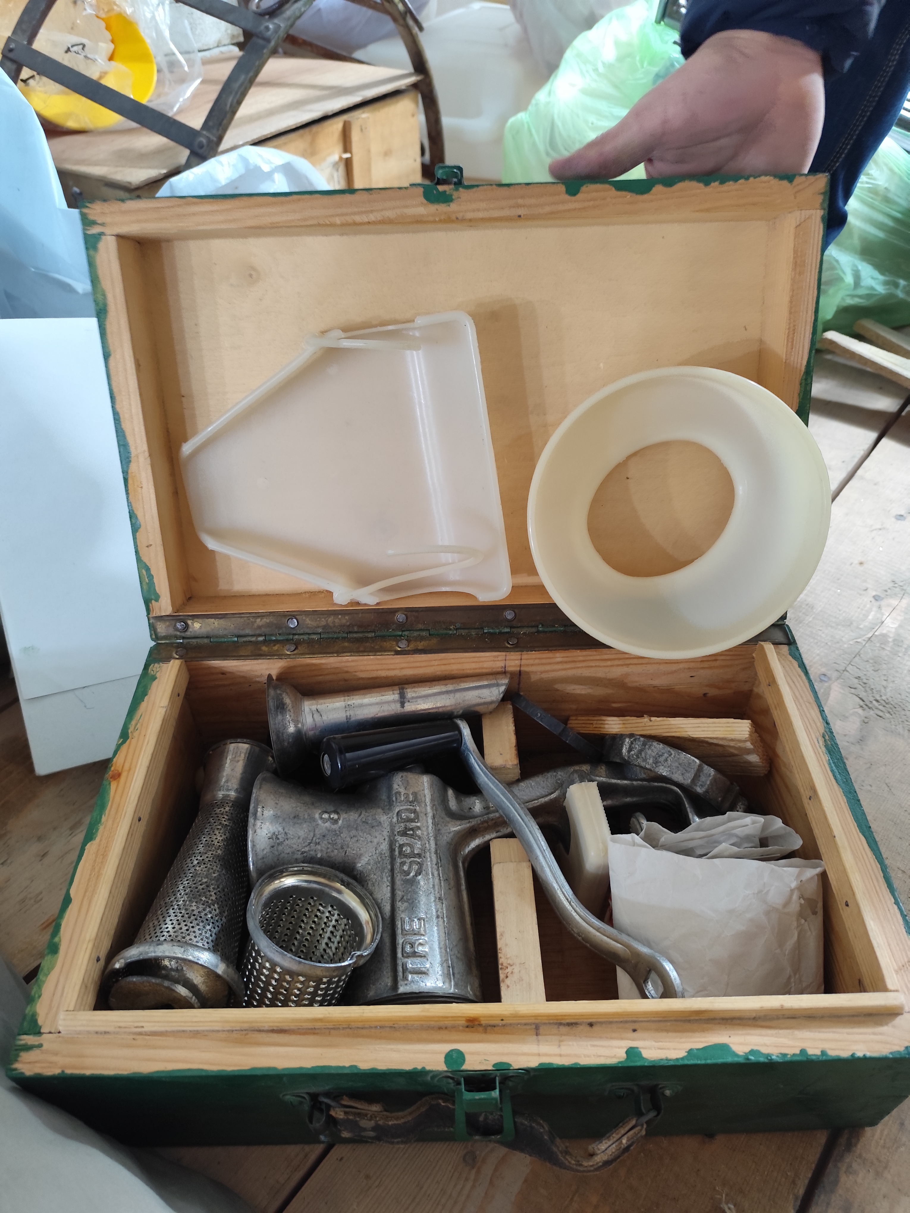 Tritacarne Passapomodoro vintage